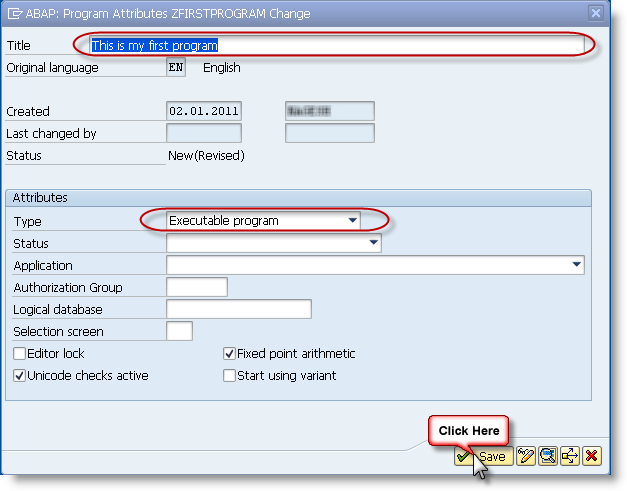 First-ABAP-Program-3