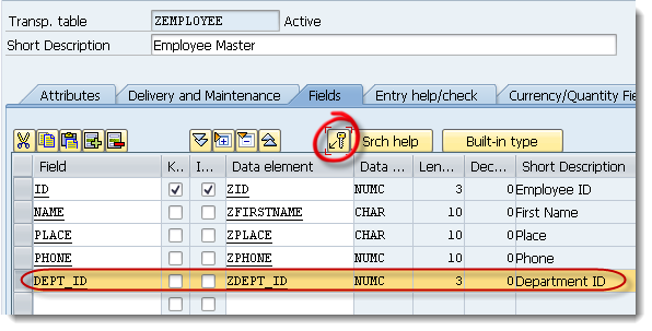 Create A Foreign Key In Sap Table, What Is Custom Table In Sap